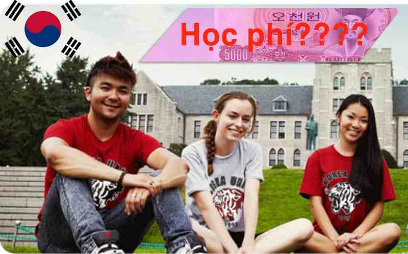 học phí du học nghề và đại học Hàn Quốc