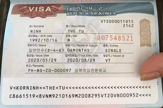 danh sách các trường nghề Hàn Quốc visa D4-6